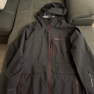 Armada Black Ski Jacket with Red Details